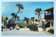 Daytona Beach FL Florida Four Winds Motel Apartments 1955 Postcard D1 picture