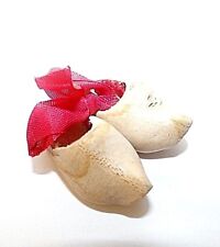 Vintage Miniature Wood Shoes  (Made in Holland) picture