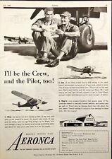 1945 Aeronca Aircraft America's Personal Plane Middletown Ohio Vintage Print Ad picture