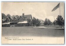 c1905 Exterior View Euclid Country Club Cleveland Ohio Vintage Antique Postcard picture