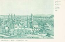 Haverhill MA Birthplace of John G Whittier postcard 3.10 picture