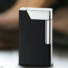 Easy to use and simple Oil Lighter Black Lacquer Chic Combustible Flint Oil Li picture