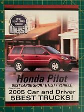 2005 Vintage Honda Pilot SUV Print Ad N1 picture