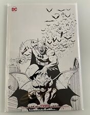 Batman DCEASED #1 B&W Sketch Variant DC Comics Signed by Sajad Shah w/ COA picture