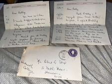 1936 Depression Era Letter to Dartmouth College Vote for Socialist Norman Thomas picture