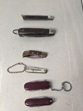 Lot Of 6 Vintage Pocket & Swiss Army Knives Imperial Colonial NEED TLC picture