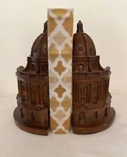 Pier 1 Ornate Bookends with Patterned Box picture