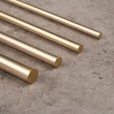5Pcs Brass Rod Pins 200mm Length Knife Handle Pin Rivets 3/4/5/6mm Diameter . picture