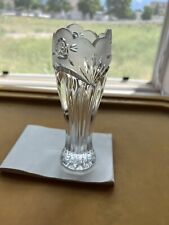  Crystal Southern Garden Flower  Vase by Oneida Beautiful 7