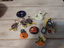 Spooky Halloween Random Knick Knack Junk Drawer Lot Witch Ghost And More picture