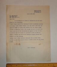 To Von Meister April 16th, 1936 Letter 1st Flight Hindenburg Postal Cover German picture