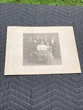 Vintage Late 1800’s Large Cabinet Photo *RARE* 11x14in picture