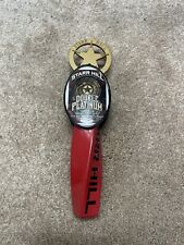 Starr Hill Double Platinum Beer Tap Handle Imperial India Pale Ale picture