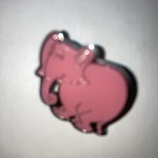 Pink Elephant Label Pin Hat Pin picture