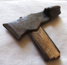 Vintage used very old EUROPEAN STYLE COMBINATION HATCHET & UNKNOWN TOOL picture