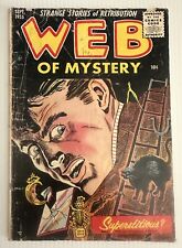 Web Of Mystery #29 1955 (GD) Late Golden Age Complete And Still Attached picture