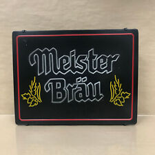 Vintage Meister Brau Beer Ale Advertising Lighted Wall Sign picture