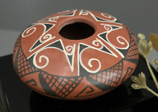 Mata Ortiz Pottery Elena Mora Seed Pot Paquime Fine Art Artist Mexican Handmade picture