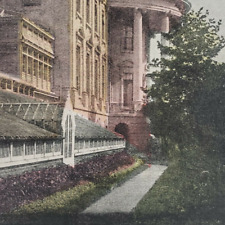 Washington DC Stereoview c1905 White House Grounds Greenhouse Garden Path N96 picture