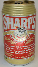 Sharp's Non-Alcohol Beer/Miller Brewing Co. ~ Alum 12oz. Beer Can ~ Empty ~ USA picture