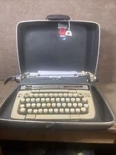 Vintage SCM Smith Corona Manual Portable Typewriter Classic 12 w/ Case  picture