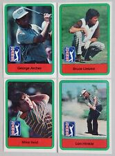 PGA Tour Golf (TOPPS) Cards), George Archer Lietzke Mike Reid Lon Hinkle, 1982 picture