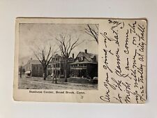 1907 Business Center Broad Brook Connecticut Postcard picture