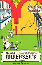 Buellton CA-California, Andersen's Pea Soup Restaurant, Vintage Postcard A3 picture