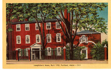 Henry Longfellow's Home, Built 1785, Portland, ME Postcard picture