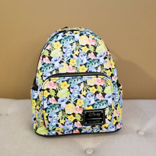Loungefly Disney Lilo and Stitch Tropical Floral Pineapple Mini Backpack NEW picture