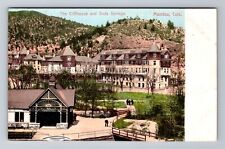 Manitou CO-Colorado, The Cliffhouse And Soda Springs, Antique, Vintage Postcard picture