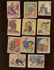 1930 R185 Indian & Western Non Sport Trading Card Lot 21 Different G/EX picture