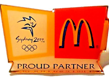 McDonald's Olympics Sydney 2000 Proud Partners Lapel Pin (070323) picture