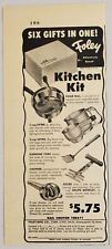 1949 Print Ad Foley Kitchen Kit Sifter,Fork,Chopper,Juicer Minneapolis,MN picture