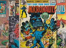 The Micronauts #1 2 10 (1979) FIRST APPEARANCE OF TEAM + NEW VOYAGES #1 LOT picture