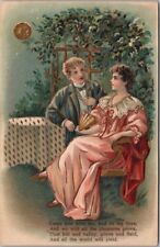 c1910s Romance / Embossed Postcard 