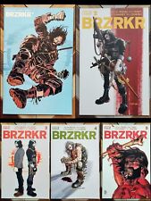 BRZRKR #1-5 (Boom 2021) KEANU REEVES 1st 5 Issues High Grade Set picture