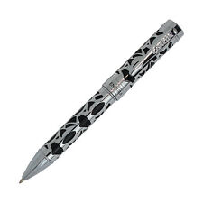 Conklin Endura Deco Crest Ballpoint Pen in Black with Chrome Trim - NEW in Box picture
