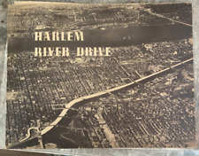 Vintage 1937 Harlem River Drive Proposal Booklet w Drawings , Maps & Photographs picture