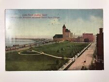 vintage 1912 lake front chicago divided back postcard picture