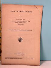 🔥1934 Army Ext Course Signal Comm. for All Arms & Services Spec. Text No.231 🔥 picture