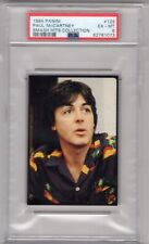 1984 Panini Smash Hits #129 Paul McCartney PSA 6 POP 1 HTF 🔥 STICKER CARD picture