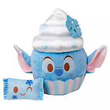 Disney Munchlings Stitch Snowflake Cupcake Plush Season Sweetings 15 3/4' '- New picture