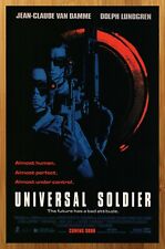 1992 Universal Soldier Print Ad/Poster Van Damme Lundgren Action Movie Promo Art picture