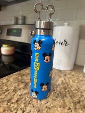 mickey waterbottle stainless steel dark blue  brand new  19oz picture