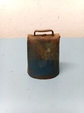 Vintage Rusty Blue Cow Bell  (LL) picture