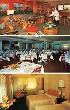 Indian River Inn & Restaurant Indian River Michigan MI Chrome c1960 Postcard picture