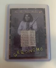 2018 The Bar Pieces of the Past Hybrid Edition Geronimo News Relic - 10/2/1886 picture
