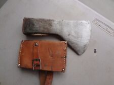 Vintage genuine Norland Axe with sheath 2 lb repair picture