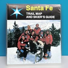 Santa Fe New Mexico Ski Area Trail Map & Skie’s Guide⛷️Vintage Rare picture